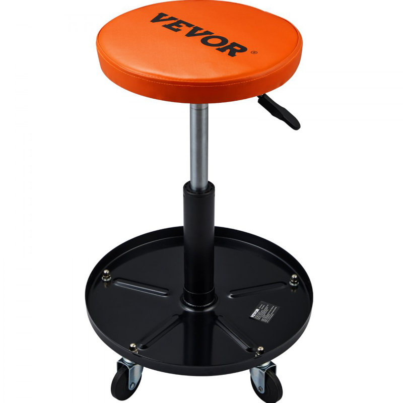 Plateau à outils réglable pour tabouret à roulettes