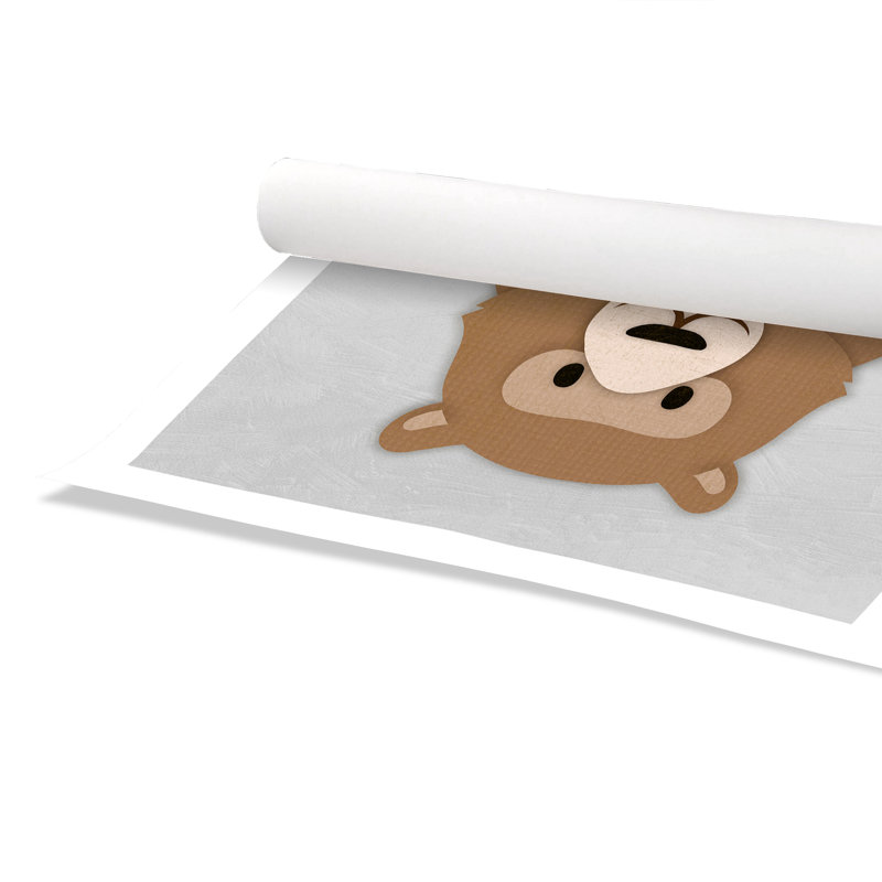 Adhésif décoratif Cheery Bear, H 40 x l 28 po x P 1 po, Papier