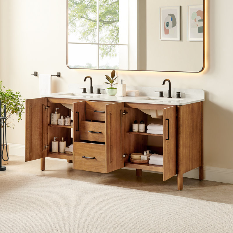 Meuble-lavabo double 72 po Howes