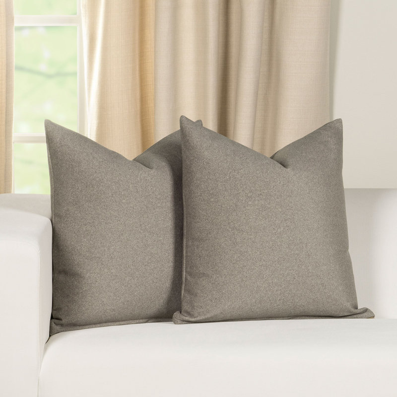 Siscovers Burly Super-Soft Throw Pillow, Rum, 25" x 25"