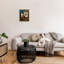 «Cat Confidence Self Portrait Grain Floater», art mural sur toile par Lucia Heffernan pwp-184-1264875658-1273134482