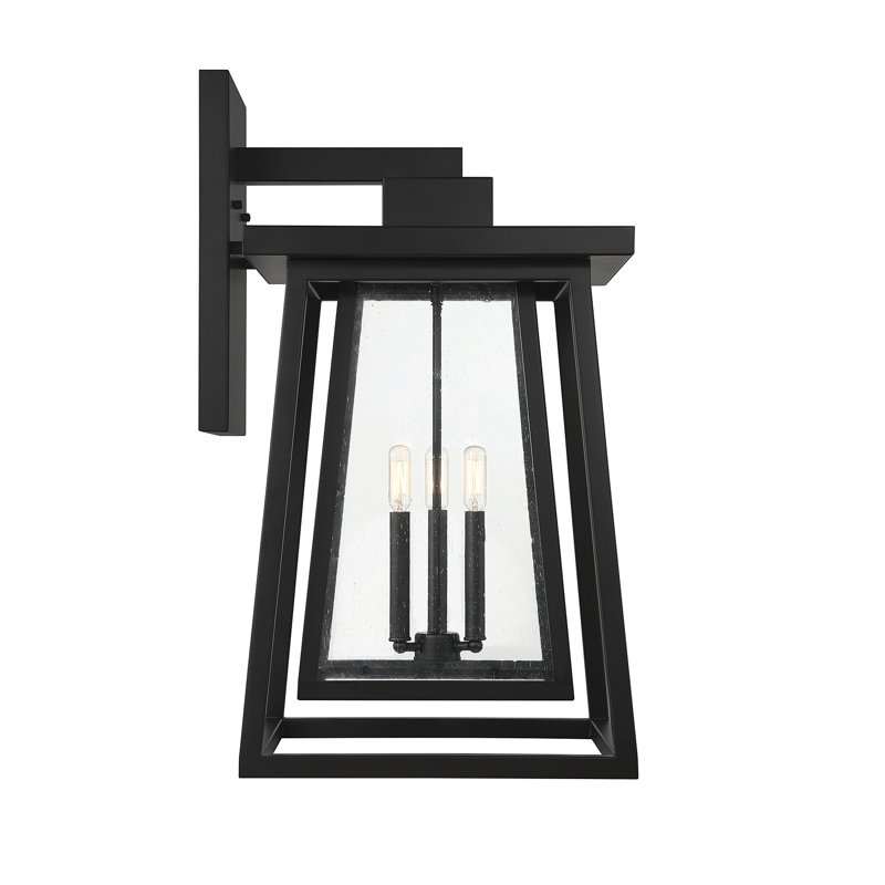 Denver 3-Light Emie in Matte Black