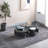 Glass Top Single Coffee Table-1779586552
