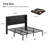 Carlyon Upholstered Platform Bed with Washable Slipcover and Under-bed Storage-92410734-92442358