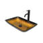 Lavabo vasque Amber Gold