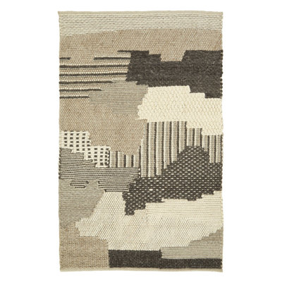 Lykins Rectangle 120 cm x 180 cm Patchwork Hand Woven Area Rug