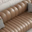 Banc rembourré en cuir Sheletta-2134604664
