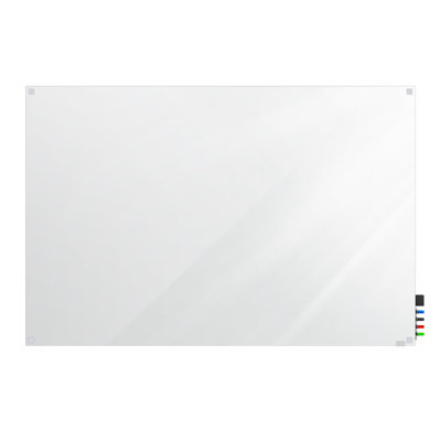 Harmony Wall Mounted Horizontal Magnetic Glass Board