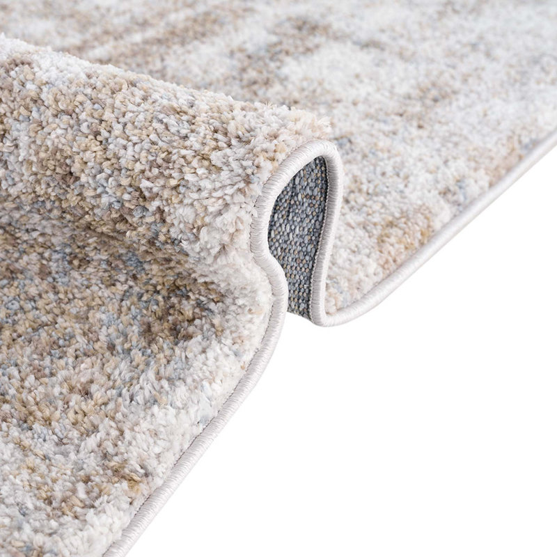 Cozy Shag Abstract Area Rug, Rectangle 7'11" x 10'