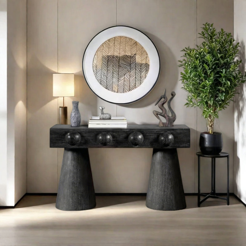 Console Modern Minimalist Art, Noir