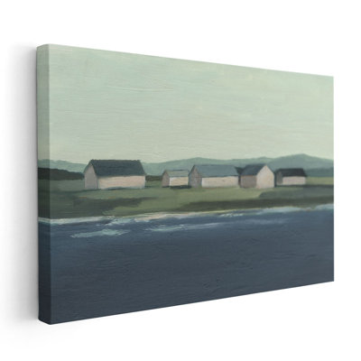 «Lakeside Coast I», reproduction d'art sur toile