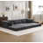 Tissu gris foncé
