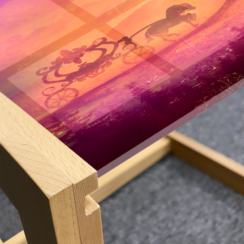 Ishaa Sled Coffee Table, 90cm H x 62cm W x 40cm D