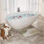 Baignoire autoportante luxueuse pour une détente ultime et un rehaussement de salle de bain