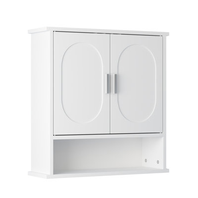 Armoire de salle de bain murale blanche