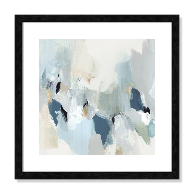 «Little Talks II» par Isabelle Z - reproduction d'art sur toile, H 28,75 po x l 28,75 po, Papier dans un cadre photo