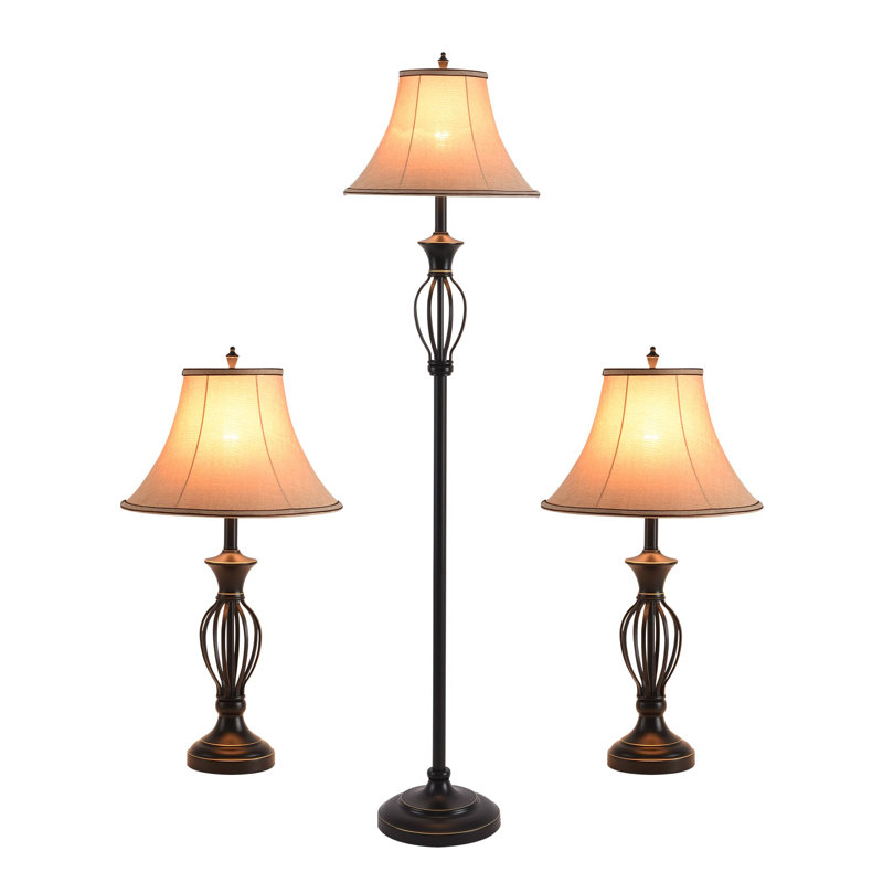 Lampe sur pied traditionnelle 60,98 po Cogdell