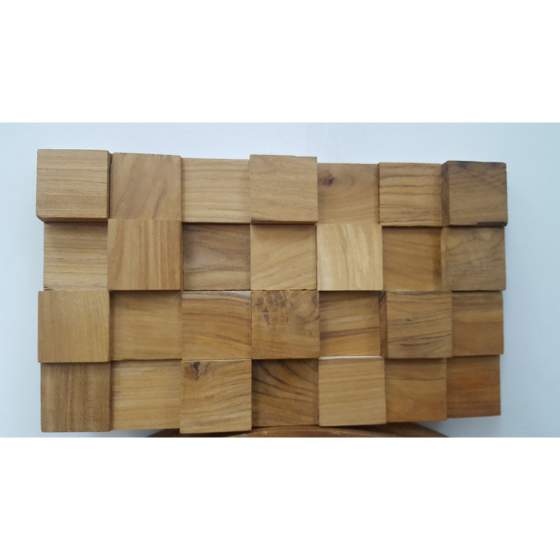 Teak Tiny Block 48" x 12"