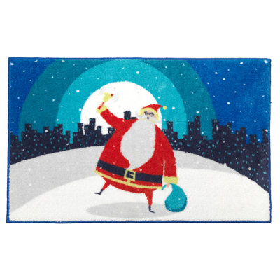 Tapis de bain Santa in the City