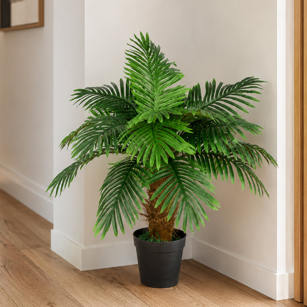 100cm Faux Palm Plant in Pot Liner