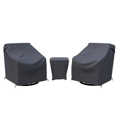 Araneli Rattan Premium All-Weather Outdoor Conversation Set Cover For Patio Sets And Cushions by Forever Patio
