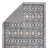 Dalia Machine Washable Performance Dark Blue/Tan Rug-62289961