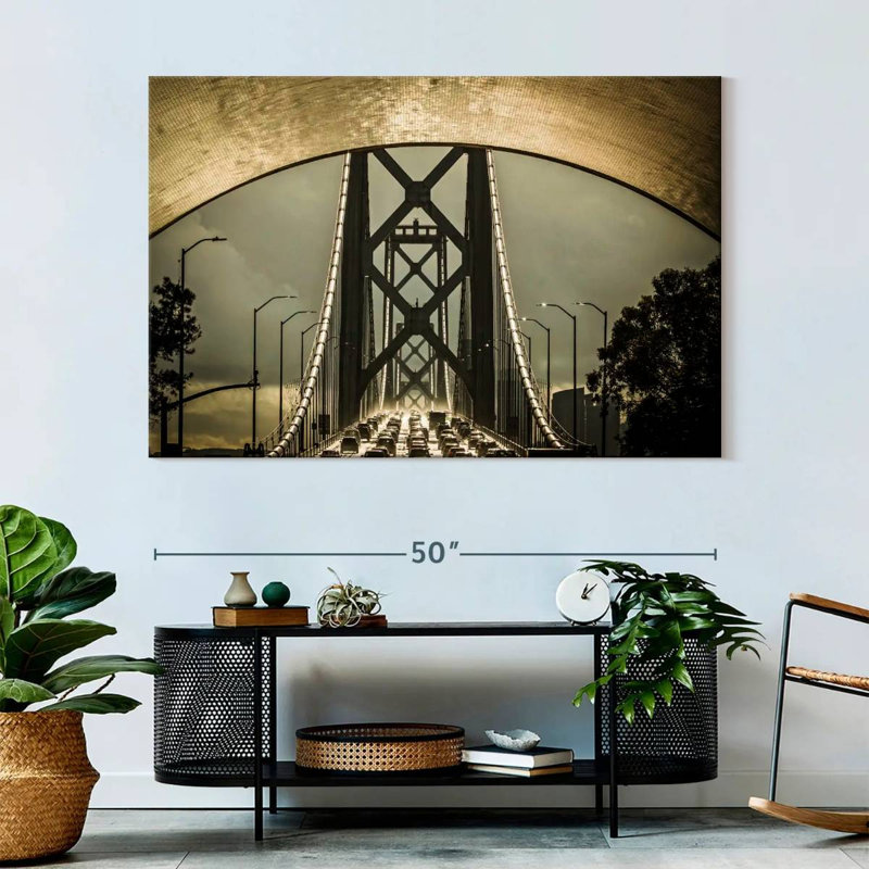 Lilie Bridge Traffic, 34" H x 51" W