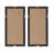 Corrigan Studio Ritter 2-Piece Capiz Shell And Gold Foil Shadowbox Wall Decor
