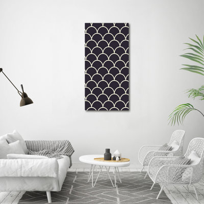 Fish Scales - Wrapped Canvas Print