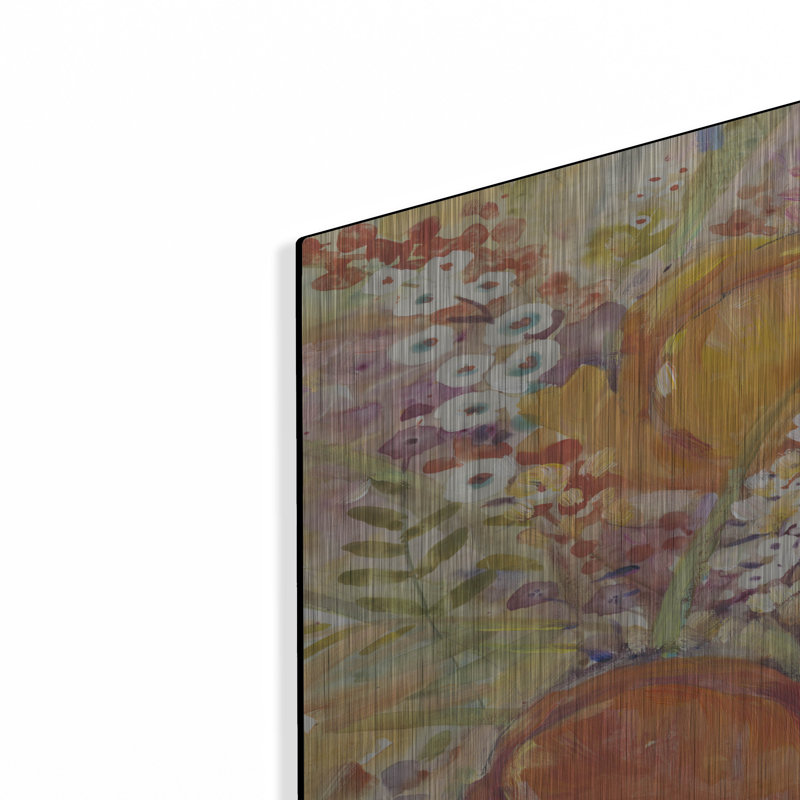 Art mural en métal «Spring Bloom I» par Tim O'Toole, H 36 po x l 24 po
