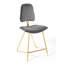 Tabouret de bar en velours Ponder Performance de Modway-48366011-48366789