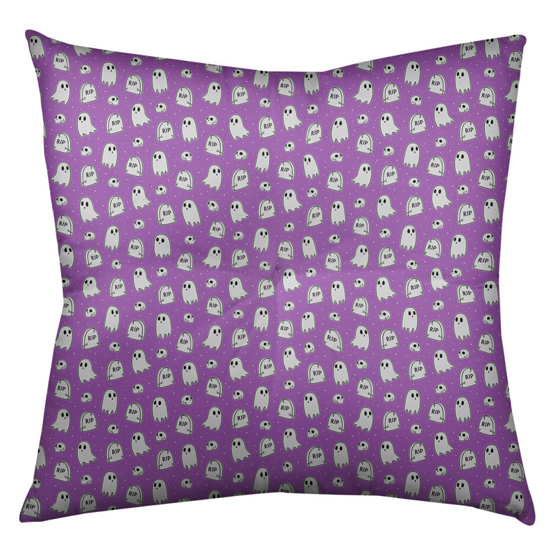 Coussin de sol fantôme Katelyn Elizabeth, 26 po x 26 po, Mauve