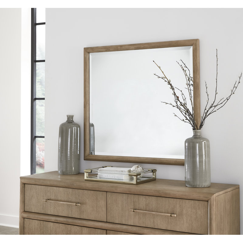 Colleen Rectangle Mirror, Natural