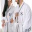 Peignoir mi-mollet unisexe avec poches 100% coton égyptien West Oak Lane-1711850699-1711847604