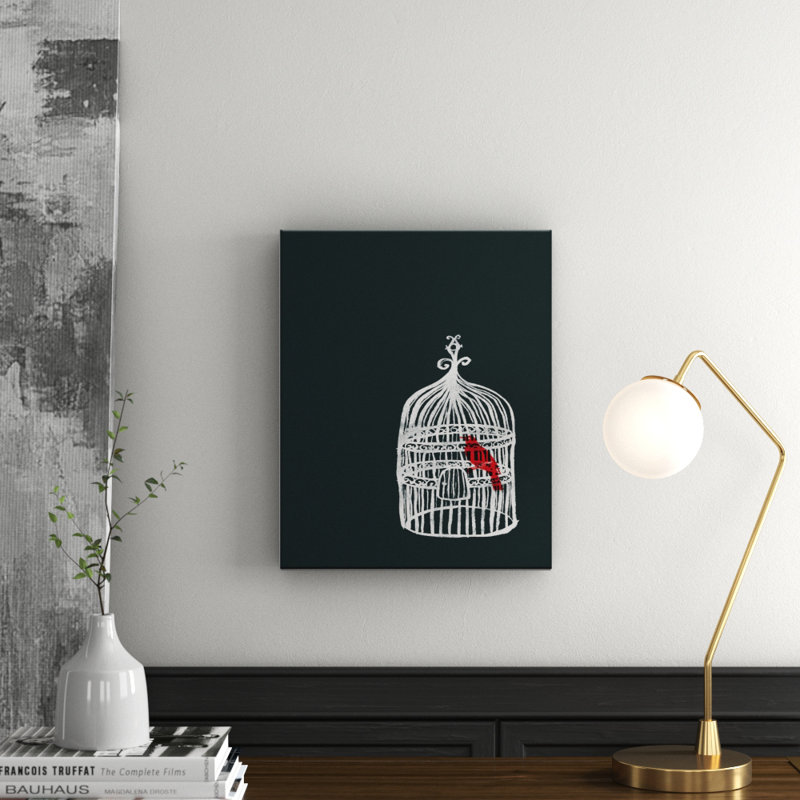 Cage by Steve Leadbeater - Wrapped Canvas Print, 76 cm H x 51 cm W