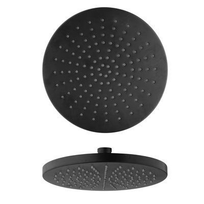 Rilassante 8" Round Mineral Resistant Rain Shower Head, 1.8 GPM