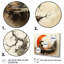 Art bouddhiste orange et beige Enso Lumières - Art mural spirituel, salon-1910678492-1910678495