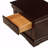 Two Drawers Louis Philip Bedroom Nightstand Solid Wooden Contemporary And Simple Style-1582454152