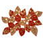 Gold Red Leaves Placemat