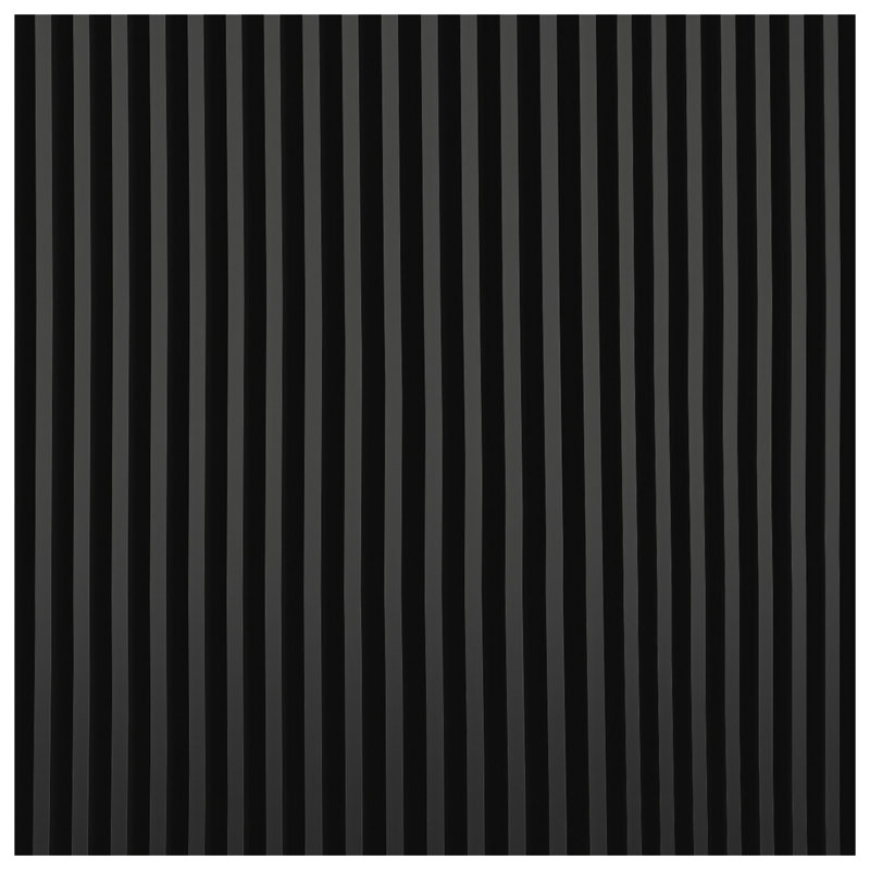 Black Vertical Stripes Bedding Stripes Bedspread Pattern, Twin
