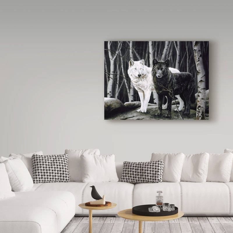 Impression sur toile tendue Armstrong «Sentinel Spirits», H 14 po x l 19 po x P 2 po