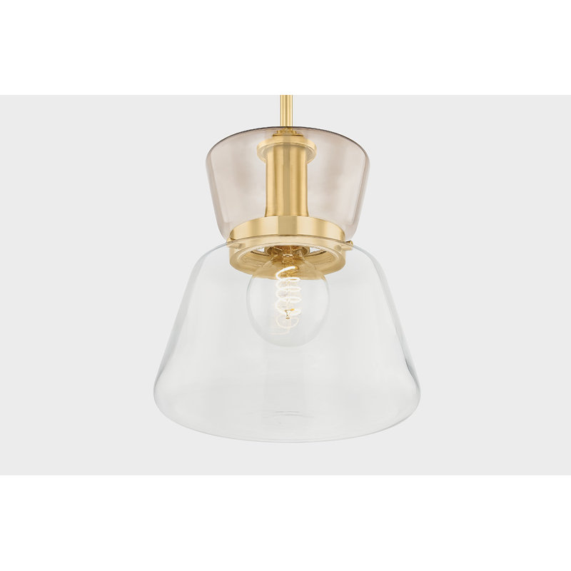 ELODIE PENDANT, Brass, 10"