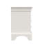 Table de chevet 2 tiroirs Neopolitan - blanc crème-23830007