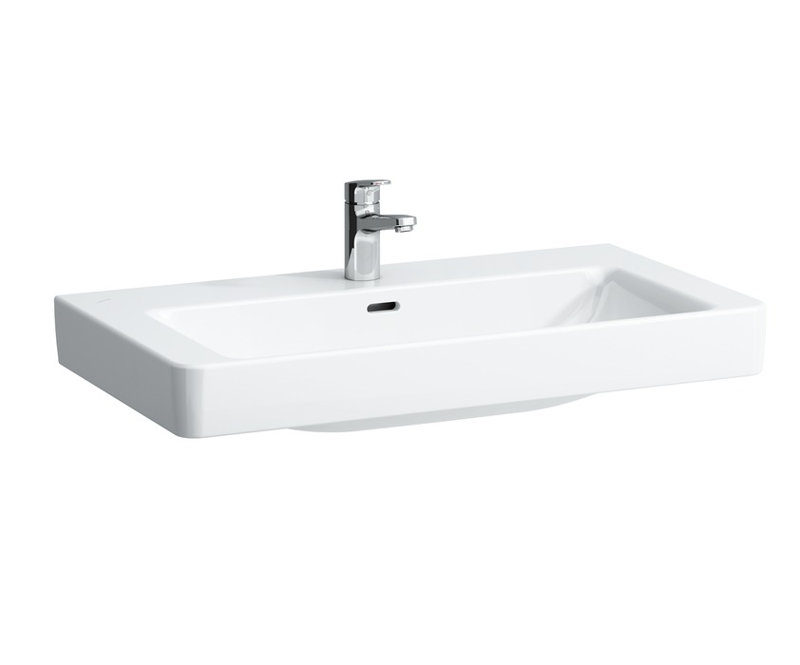 Laufen PRO S 33.46'' L Bathroom Sink, Single Hole