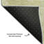 Tapis doré de qualité supérieure lavable à la machine Cerrito AMF573-104107315