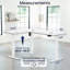 Bureau debout d'angle électrique VIVO-111860558-111860559
