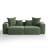 Boneless 2-Piece Upholstered Corduroy Modular Sectional Sofa – Fully Compressed, No Assembly Required-101043293