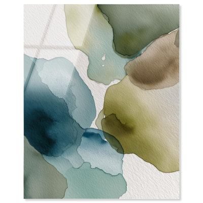 Moss and Mineral Forms V Acrylic Print Nature Decor by Art Remedy