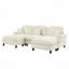 Canapé modulaire Classic Comfy avec accoudoirs évasés et volants amovibles-1678206347-1678206351