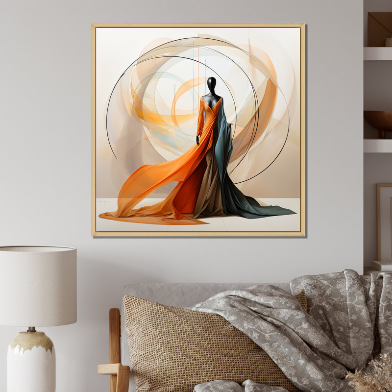 Abstrait contemporain danseur africain I - art mural femme afro-américaine, H 30 po x l 30 po, Érable